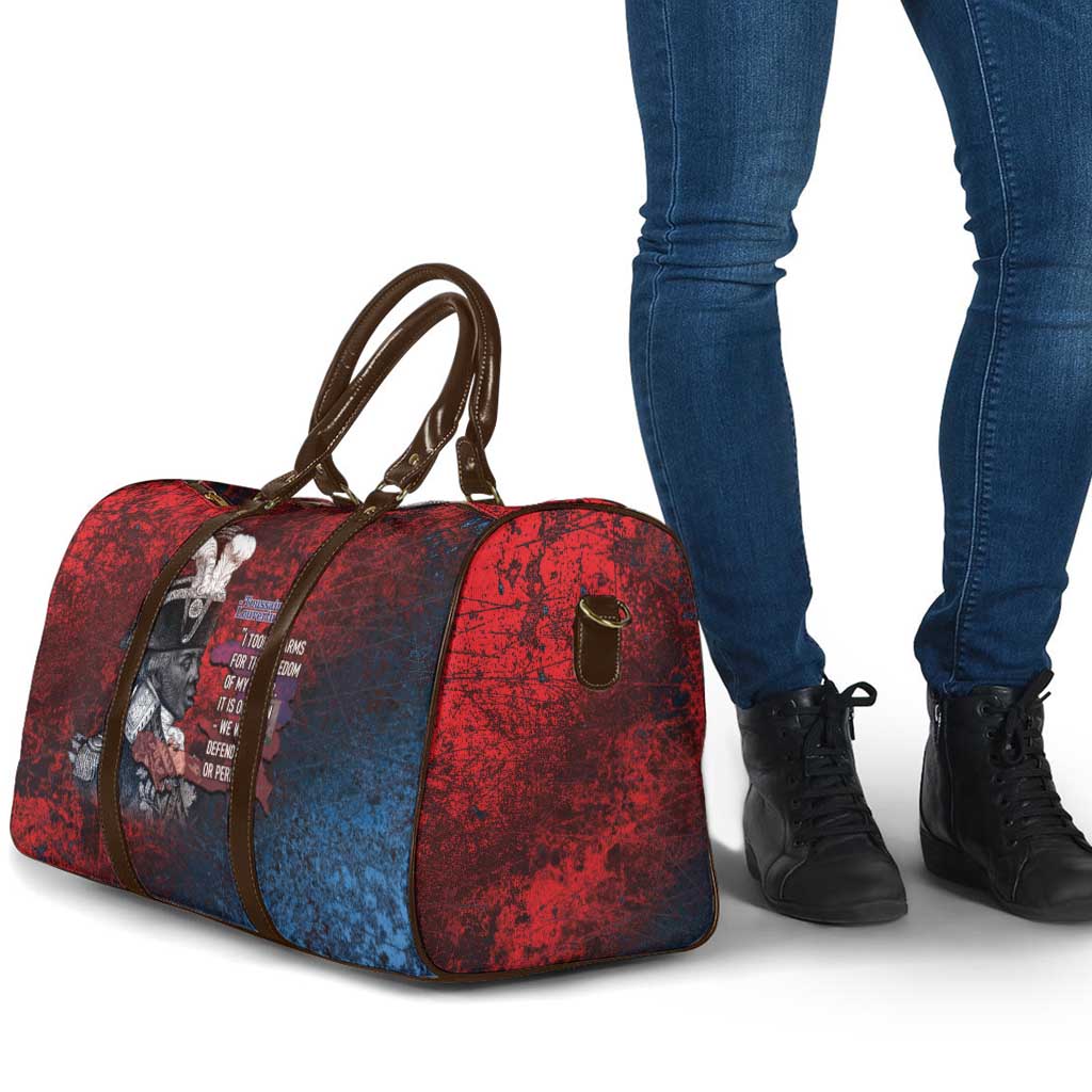 Toussaint Louverture Afro Haiti Travel Bag Haitian Father Grunge Style - African Pride