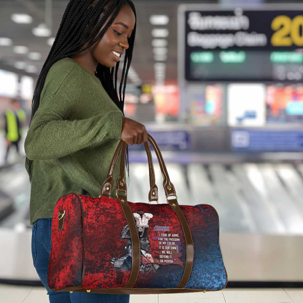 Toussaint Louverture Afro Haiti Travel Bag Haitian Father Grunge Style - African Pride