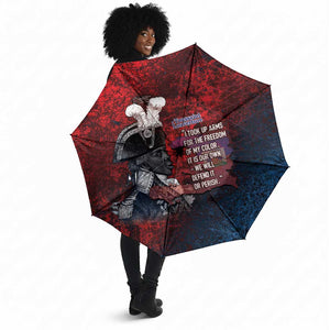 Toussaint Louverture Afro Haiti Umbrella Haitian Father Grunge Style - African Pride