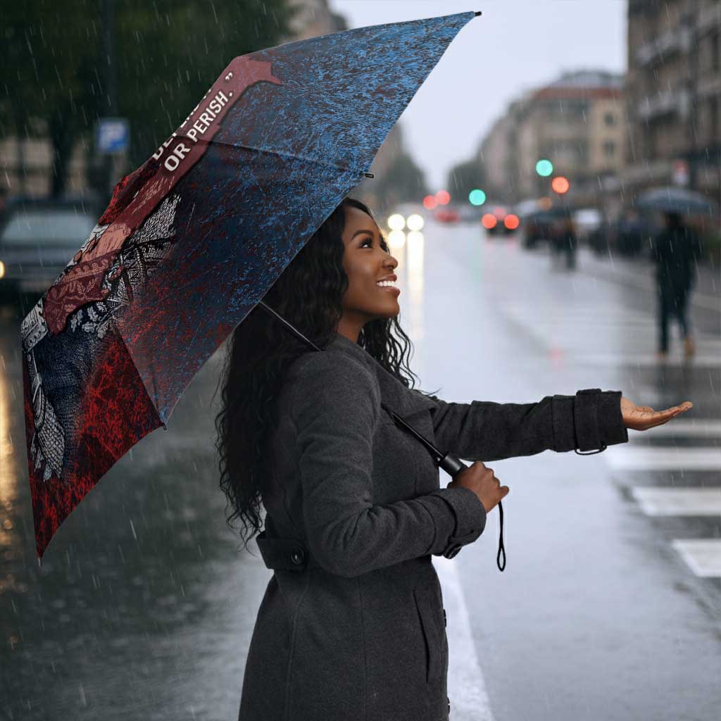 Toussaint Louverture Afro Haiti Umbrella Haitian Father Grunge Style - African Pride