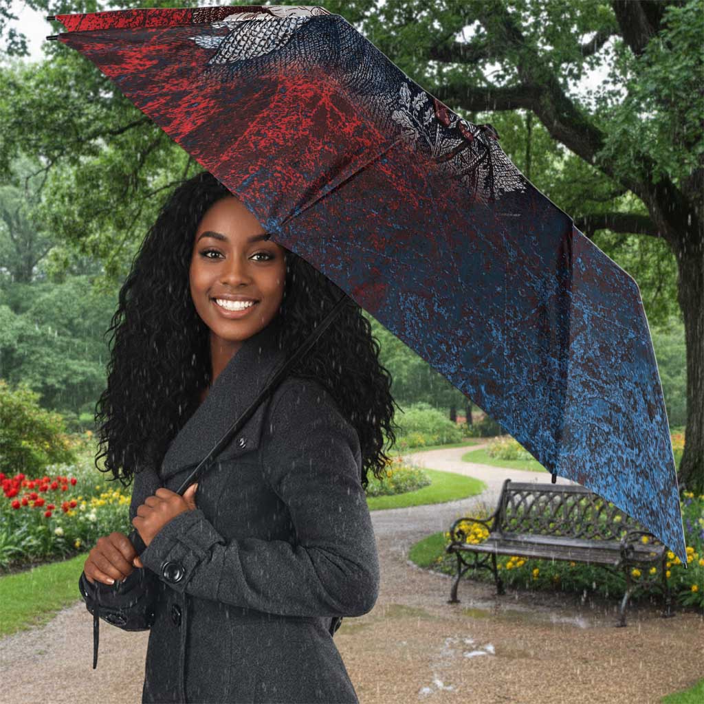 Toussaint Louverture Afro Haiti Umbrella Haitian Father Grunge Style - African Pride