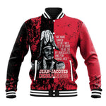 Personalized Jean-Jacques Dessalines Afro Haiti Baseball Jacket Emperor Of First Empire Grunge Style - African Pride