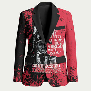 Personalized Jean-Jacques Dessalines Afro Haiti Blazer Emperor Of First Empire Grunge Style - African Pride