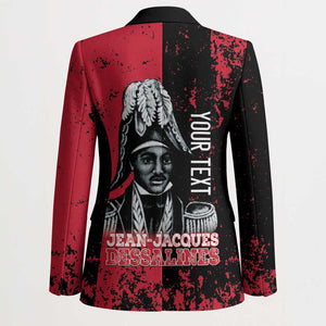 Personalized Jean-Jacques Dessalines Afro Haiti Blazer Emperor Of First Empire Grunge Style - African Pride