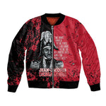 Personalized Jean-Jacques Dessalines Afro Haiti Bomber Jacket Emperor Of First Empire Grunge Style - African Pride