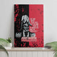 Jean-Jacques Dessalines Afro Haiti Canvas Wall Art Emperor Of First Empire Grunge Style - African Pride