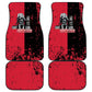 Personalized Jean-Jacques Dessalines Afro Haiti Car Mats Emperor Of First Empire Grunge Style - African Pride
