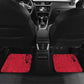 Personalized Jean-Jacques Dessalines Afro Haiti Car Mats Emperor Of First Empire Grunge Style - African Pride