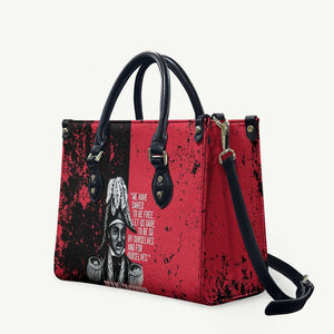 Jean-Jacques Dessalines Afro Haiti Leather Bag Emperor Of First Empire Grunge Style - African Pride