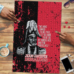 Jean-Jacques Dessalines Afro Haiti Puzzle Emperor Of First Empire Grunge Style - African Pride