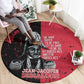 Jean-Jacques Dessalines Afro Haiti Round Carpet Emperor Of First Empire Grunge Style - African Pride