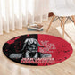 Jean-Jacques Dessalines Afro Haiti Round Carpet Emperor Of First Empire Grunge Style - African Pride