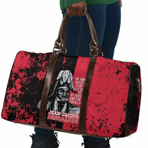 Jean-Jacques Dessalines Afro Haiti Travel Bag Emperor Of First Empire Grunge Style - African Pride