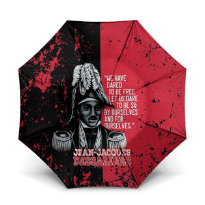 Jean-Jacques Dessalines Afro Haiti Umbrella Emperor Of First Empire Grunge Style - African Pride