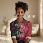 Personalized Jean-Jacques Dessalines Afro Haiti Women Casual Shirt Emperor Of First Empire Grunge Style - African Pride