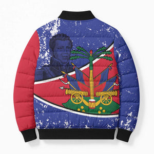 Republic of Haiti 1806-1820 Bomber Puffer Jacket Alexandre Petion With Coat Of Arms - African Pride
