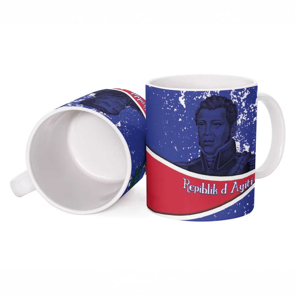 Republic of Haiti 1806-1820 Ceramic Mug Alexandre Petion With Coat Of Arms - African Pride