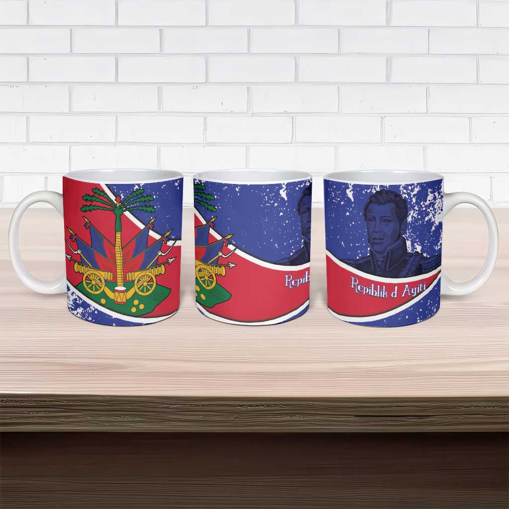 Republic of Haiti 1806-1820 Ceramic Mug Alexandre Petion With Coat Of Arms - African Pride