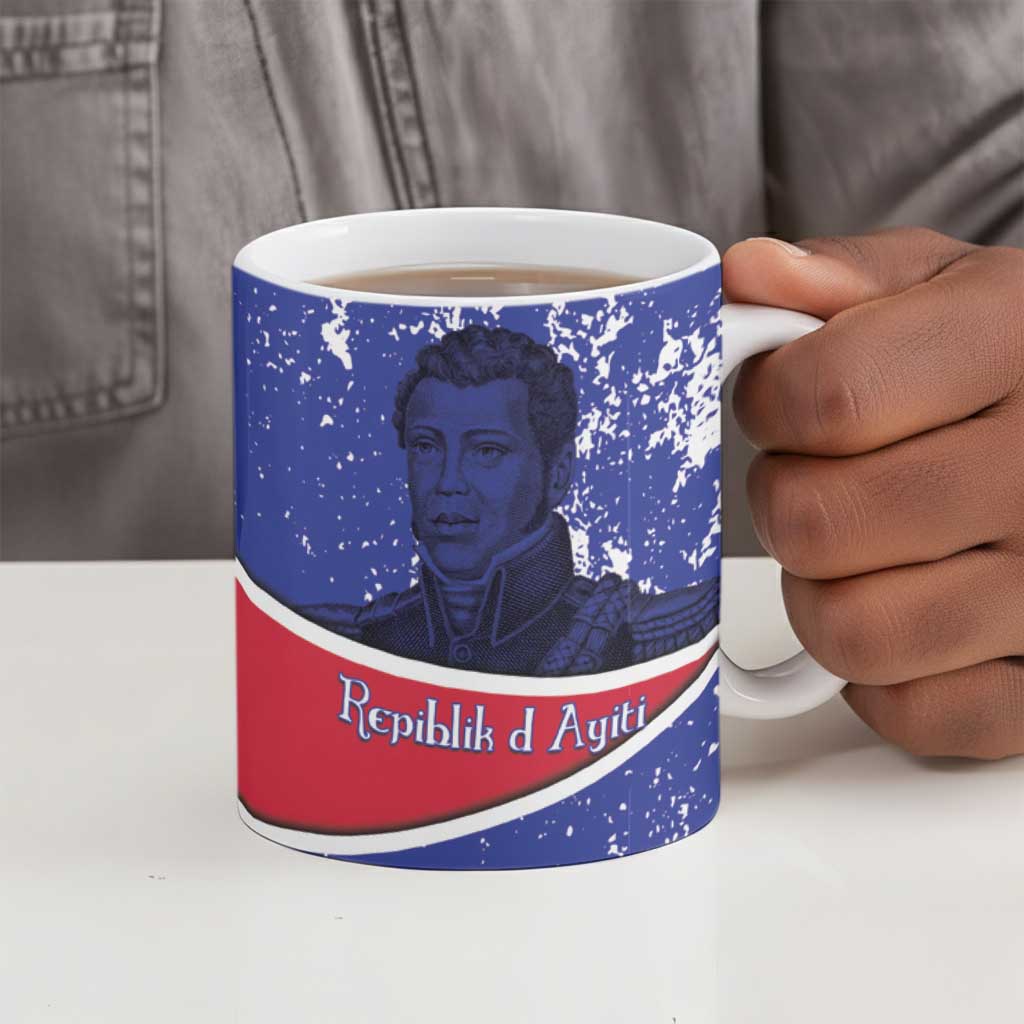 Republic of Haiti 1806-1820 Ceramic Mug Alexandre Petion With Coat Of Arms - African Pride