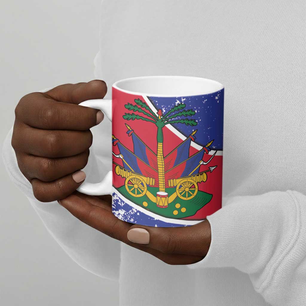 Republic of Haiti 1806-1820 Ceramic Mug Alexandre Petion With Coat Of Arms - African Pride