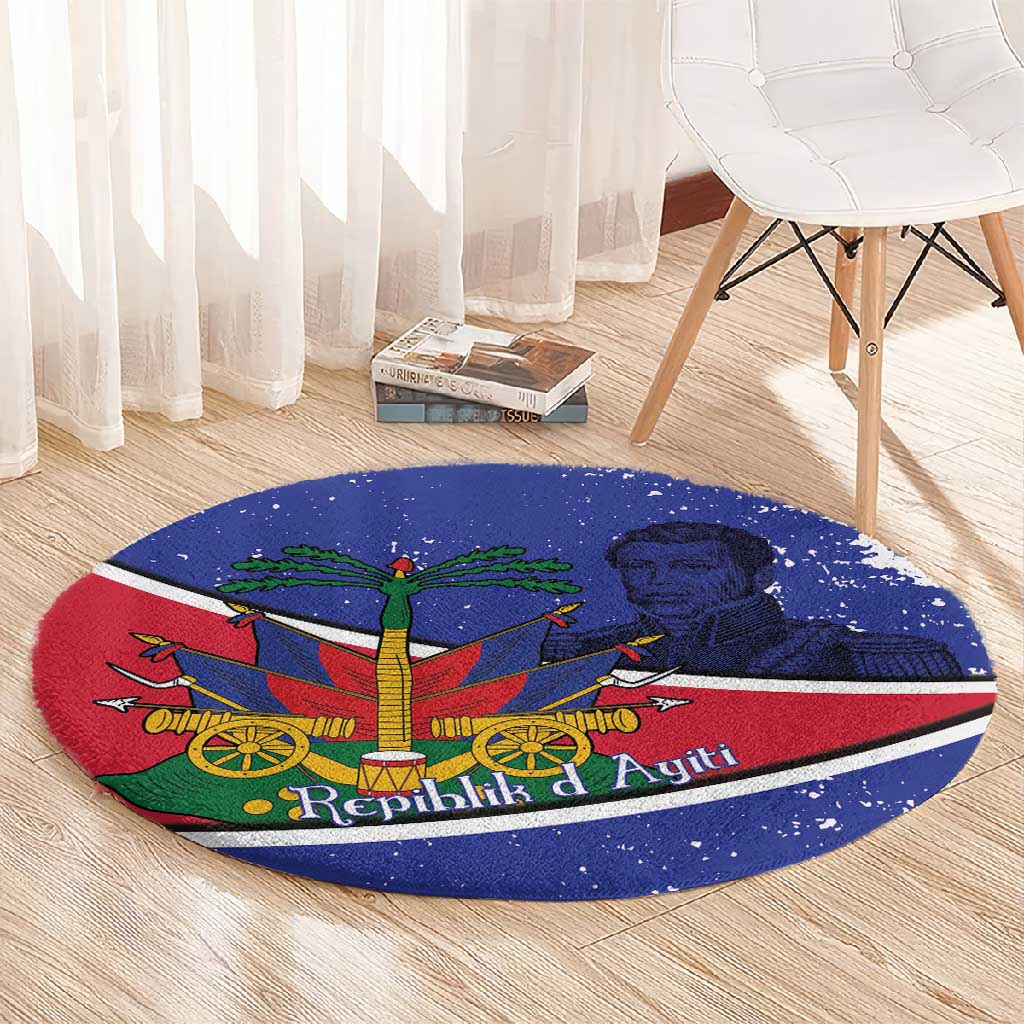 Republic of Haiti 1806-1820 Round Carpet Alexandre Petion With Coat Of Arms - African Pride