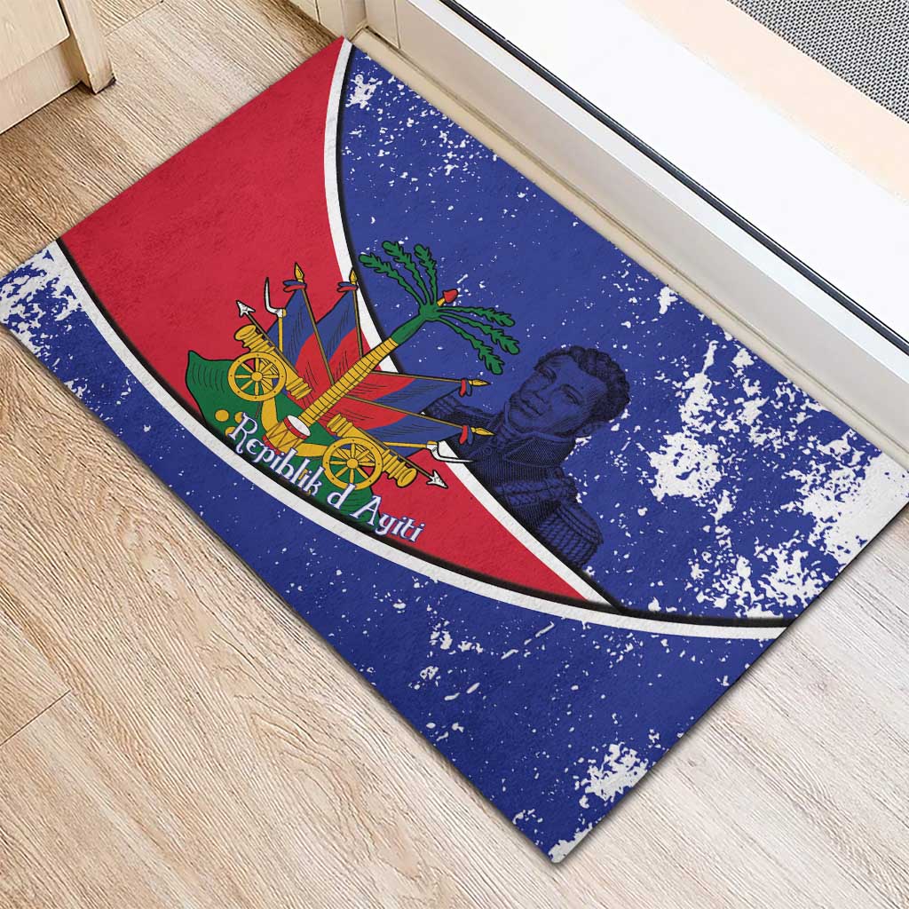 Republic of Haiti 1806-1820 Rubber Doormat Alexandre Petion With Coat Of Arms - African Pride
