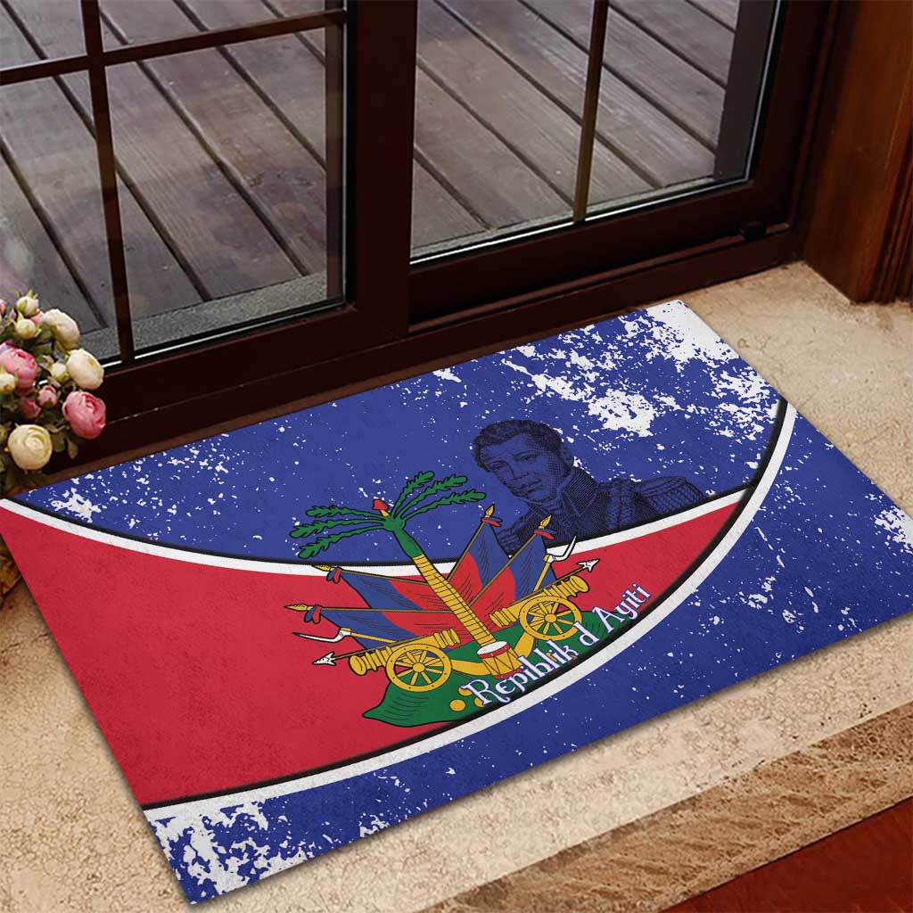Republic of Haiti 1806-1820 Rubber Doormat Alexandre Petion With Coat Of Arms - African Pride