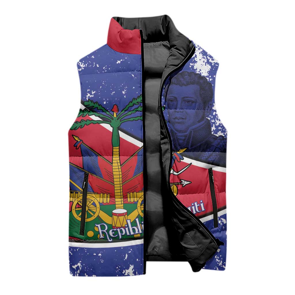 Republic of Haiti 1806-1820 Sleeveless Puffer Jacket Alexandre Petion With Coat Of Arms - African Pride