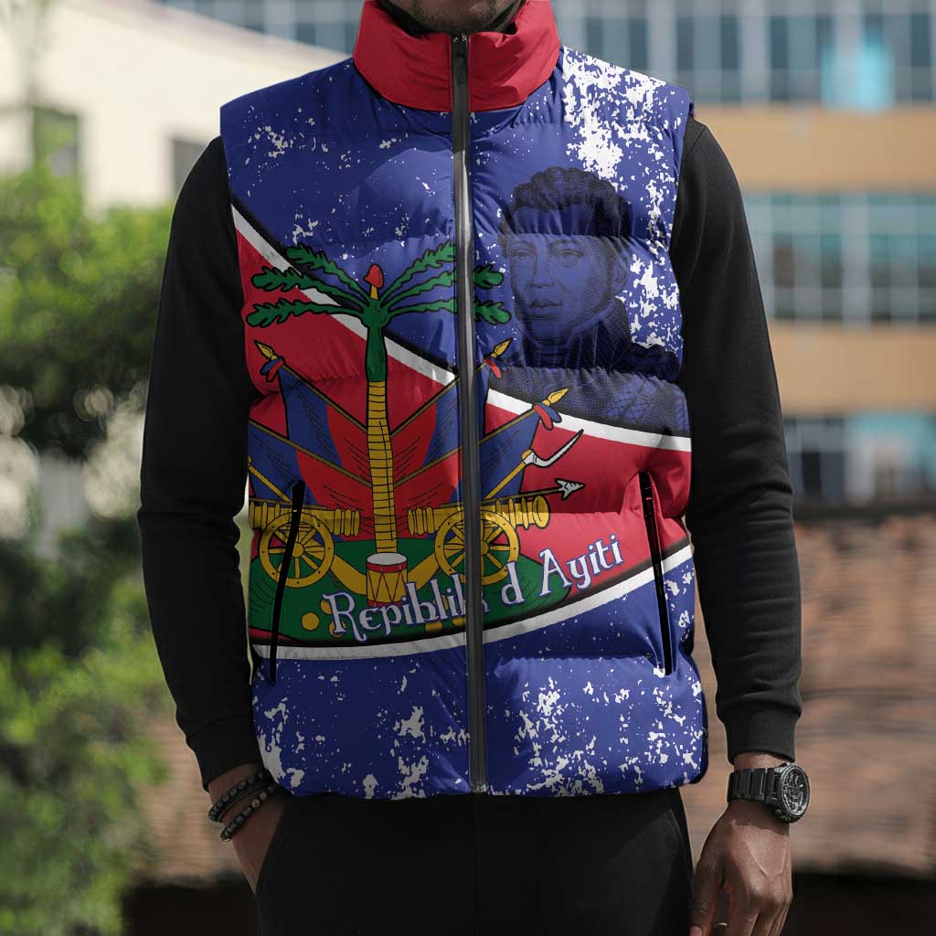 Republic of Haiti 1806-1820 Sleeveless Puffer Jacket Alexandre Petion With Coat Of Arms - African Pride