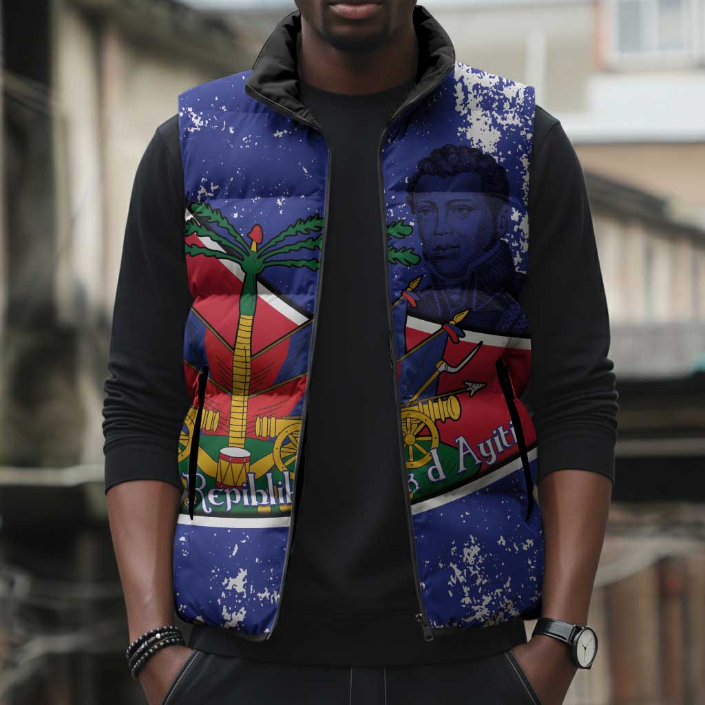 Republic of Haiti 1806-1820 Sleeveless Puffer Jacket Alexandre Petion With Coat Of Arms - African Pride