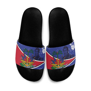 Republic of Haiti 1806-1820 Slide Sandals Alexandre Petion With Coat Of Arms - African Pride
