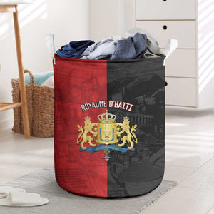 Kingdom of Haiti Laundry Basket Sans-Souci Palace Flag Style - African Pride