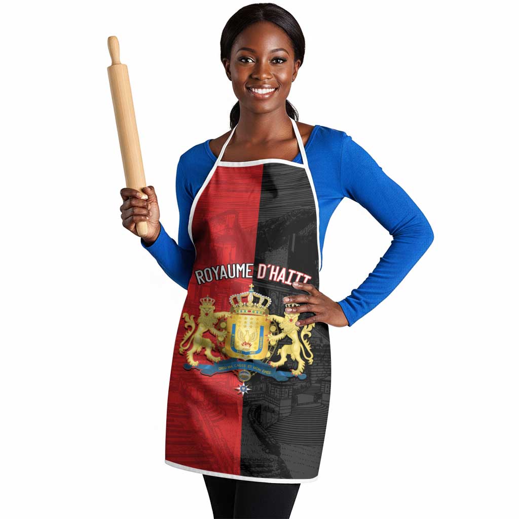 Kingdom of Haiti Apron Sans-Souci Palace Flag Style - African Pride
