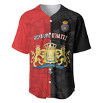 Personalized Kingdom of Haiti Baseball Jersey Sans-Souci Palace Flag Style LT14