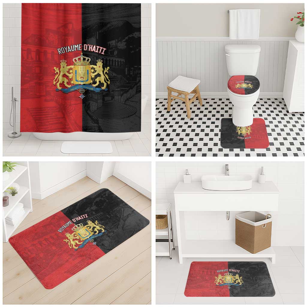 Kingdom of Haiti Bathroom Set Sans-Souci Palace Flag Style - African Pride