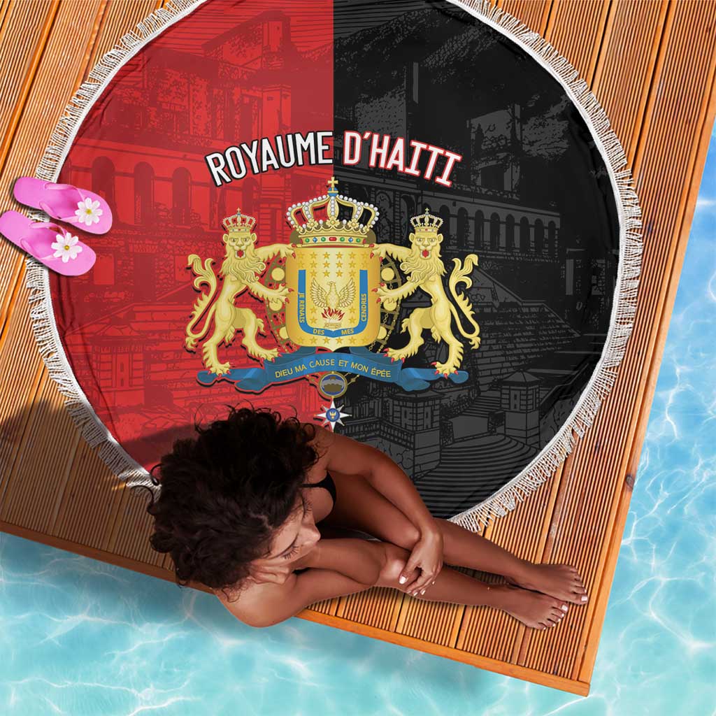 Kingdom of Haiti Beach Blanket Sans-Souci Palace Flag Style - African Pride