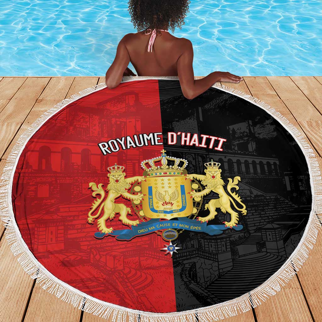 Kingdom of Haiti Beach Blanket Sans-Souci Palace Flag Style - African Pride