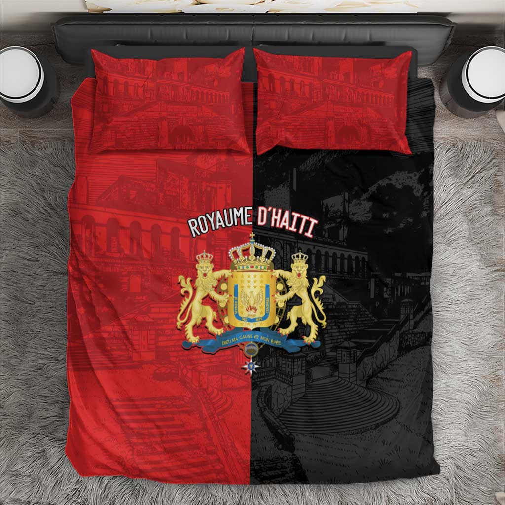 Kingdom of Haiti Bedding Set Sans-Souci Palace Flag Style - African Pride