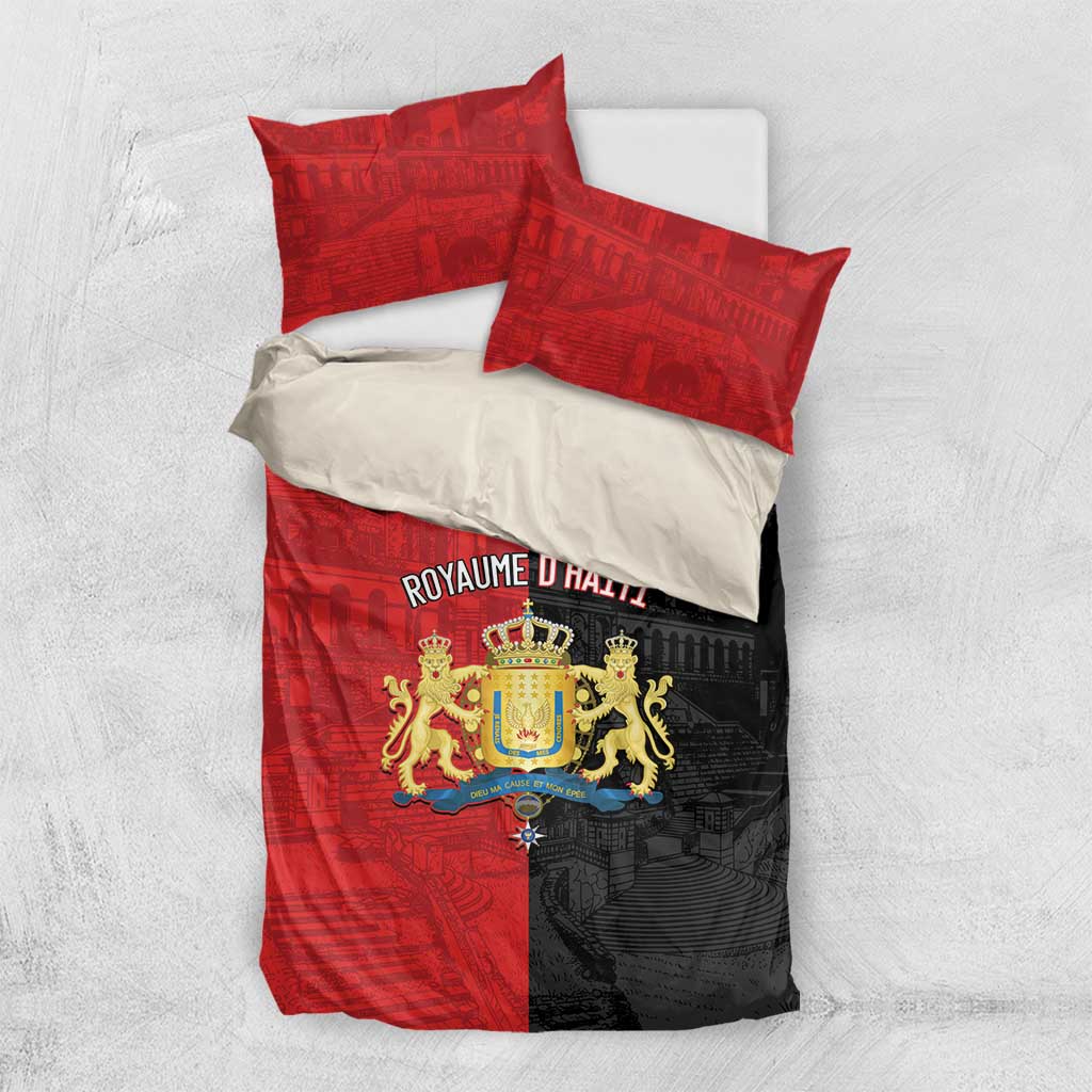 Kingdom of Haiti Bedding Set Sans-Souci Palace Flag Style - African Pride