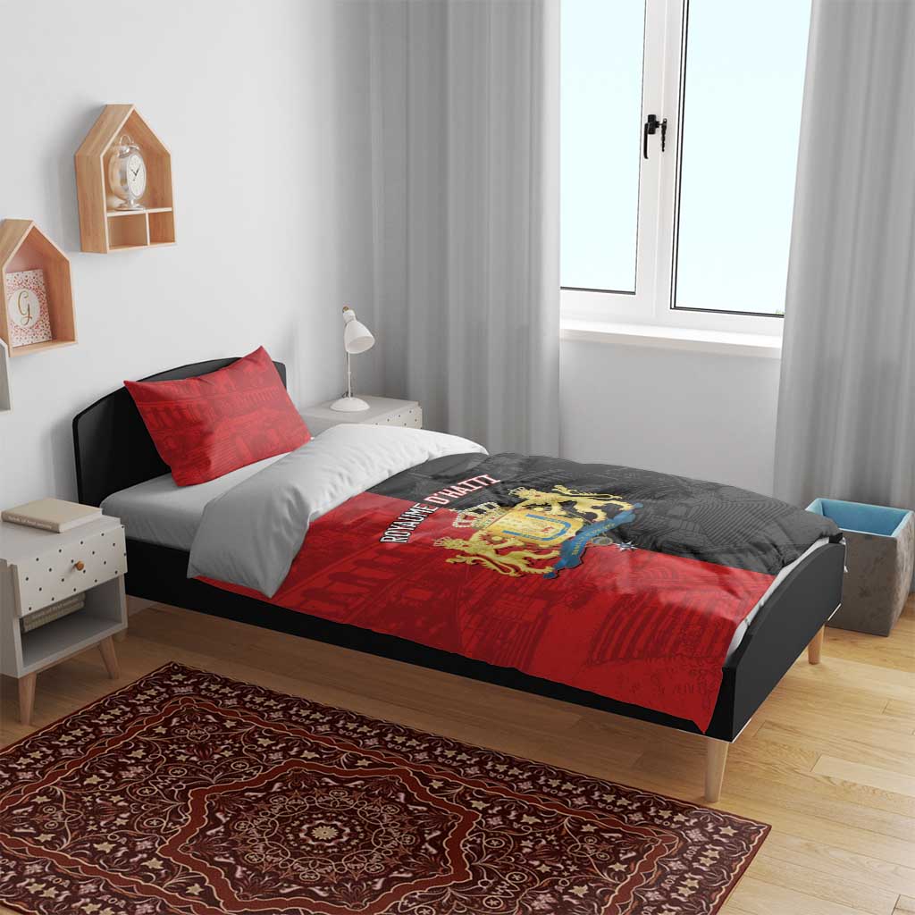 Kingdom of Haiti Bedding Set Sans-Souci Palace Flag Style - African Pride