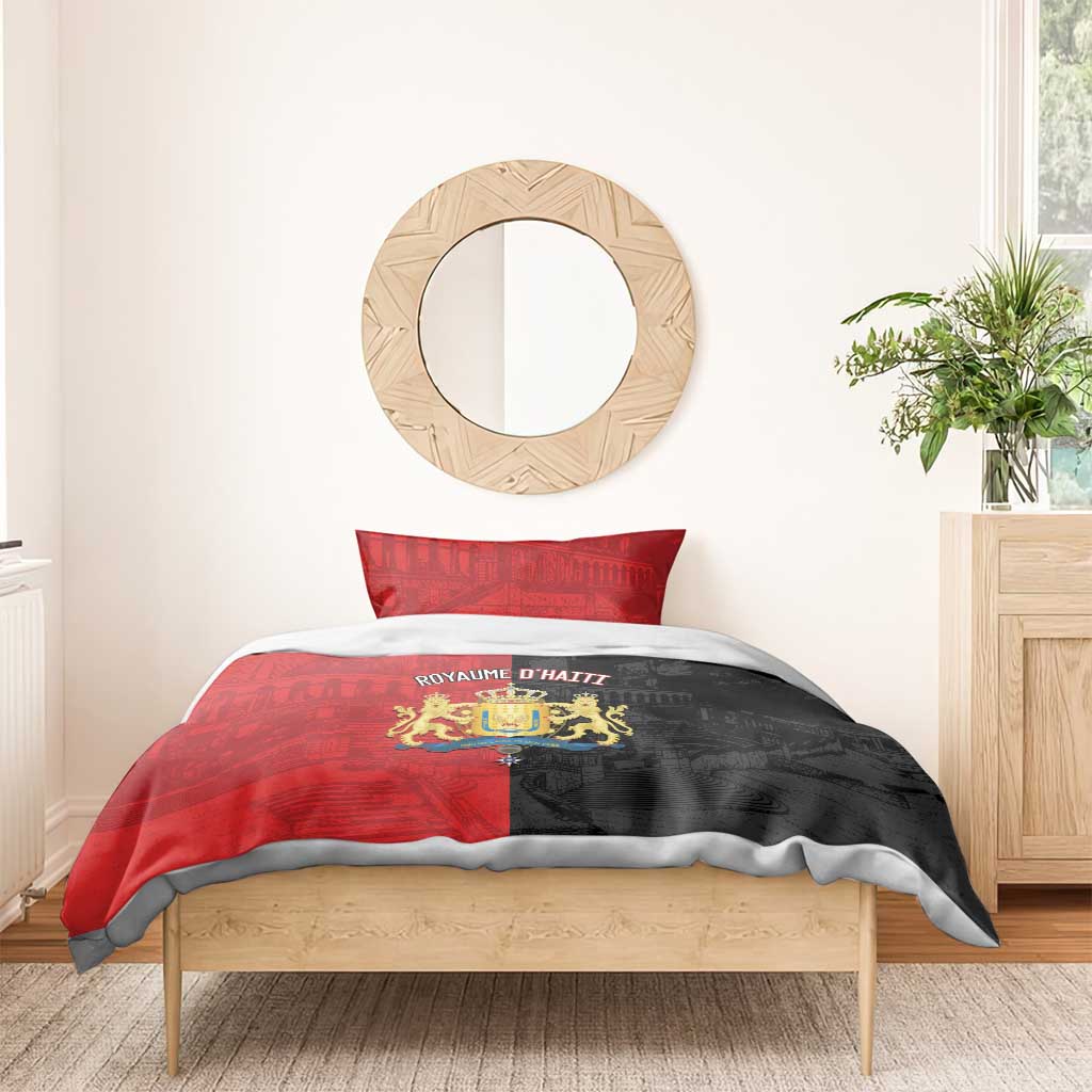 Kingdom of Haiti Bedding Set Sans-Souci Palace Flag Style - African Pride