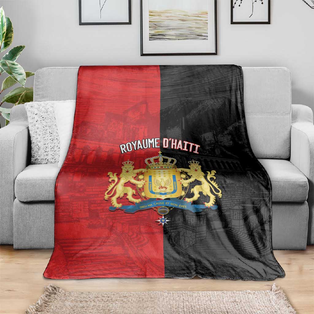 Kingdom of Haiti Blanket Sans-Souci Palace Flag Style - African Pride
