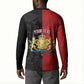 Personalized Kingdom of Haiti Button Sweatshirt Sans-Souci Palace Flag Style