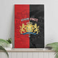 Kingdom of Haiti Canvas Wall Art Sans-Souci Palace Flag Style - African Pride