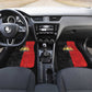 Personalized Kingdom of Haiti Car Mats Sans-Souci Palace Flag Style - African Pride