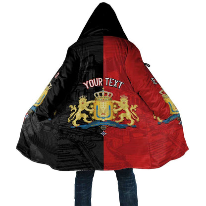 Personalized Kingdom of Haiti Cloak Sans-Souci Palace Flag Style - African Pride