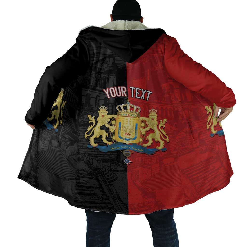 Personalized Kingdom of Haiti Cloak Sans-Souci Palace Flag Style - African Pride
