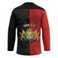 Personalized Kingdom of Haiti Hockey Jersey Sans-Souci Palace Flag Style - African Pride