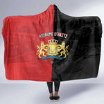 Kingdom of Haiti Hooded Blanket Sans-Souci Palace Flag Style - African Pride