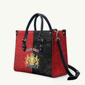 Kingdom of Haiti Leather Bag Sans-Souci Palace Flag Style - African Pride